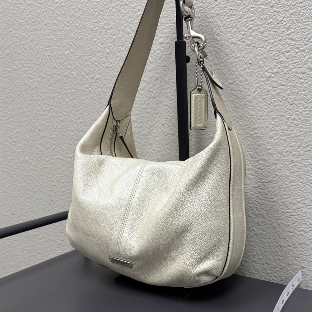 Coach Avery Pearlescent Small Hobo - Picture 1 of 14